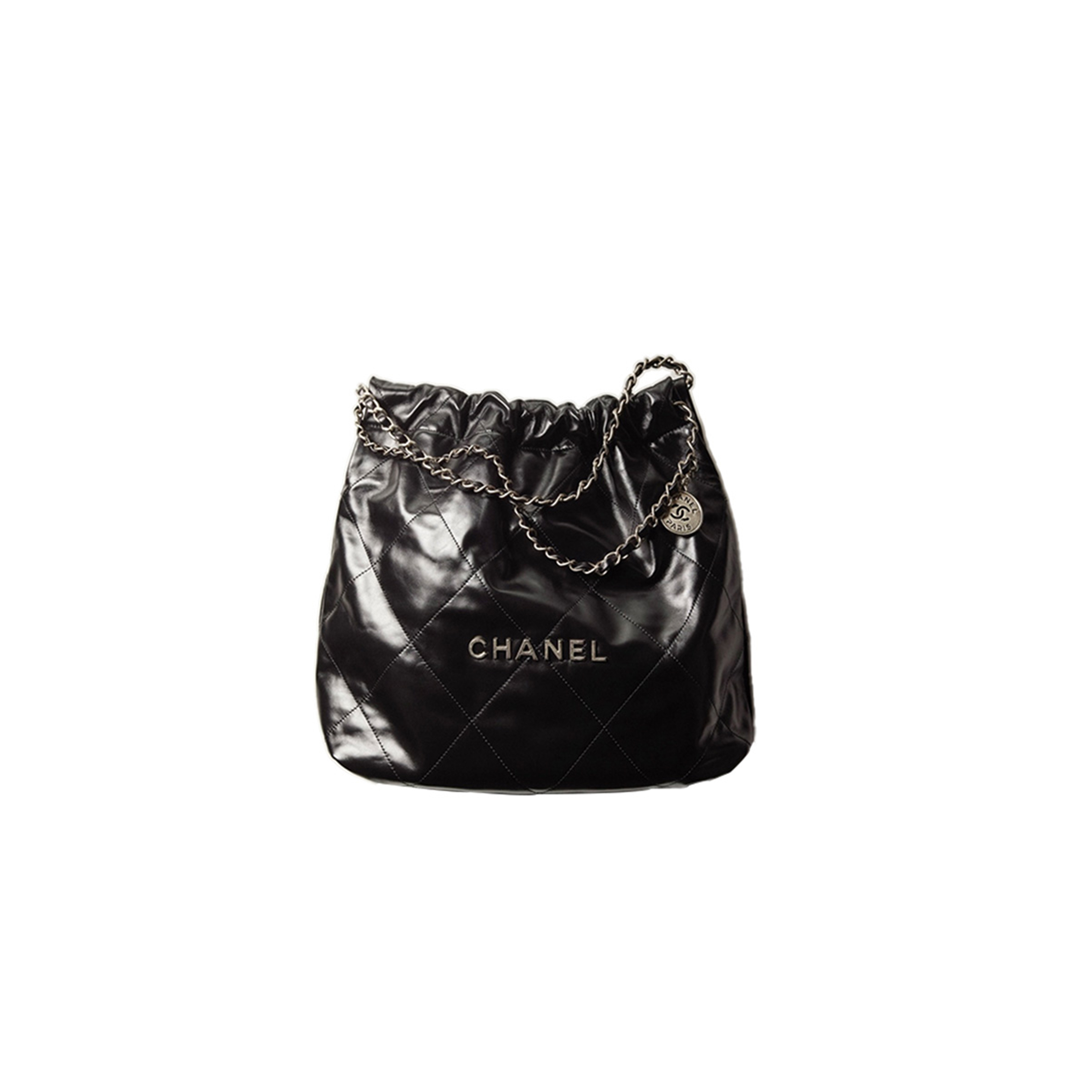 CHANEL MASTER 22 BAG DIAMOND PATTERN MEDIUM HANDBAG AS3261 (42*38*8cm)